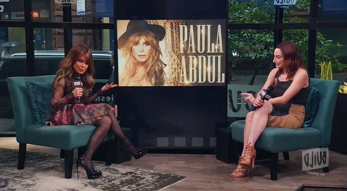 PAULA ABDUL ON BUILD BY YAHOO!